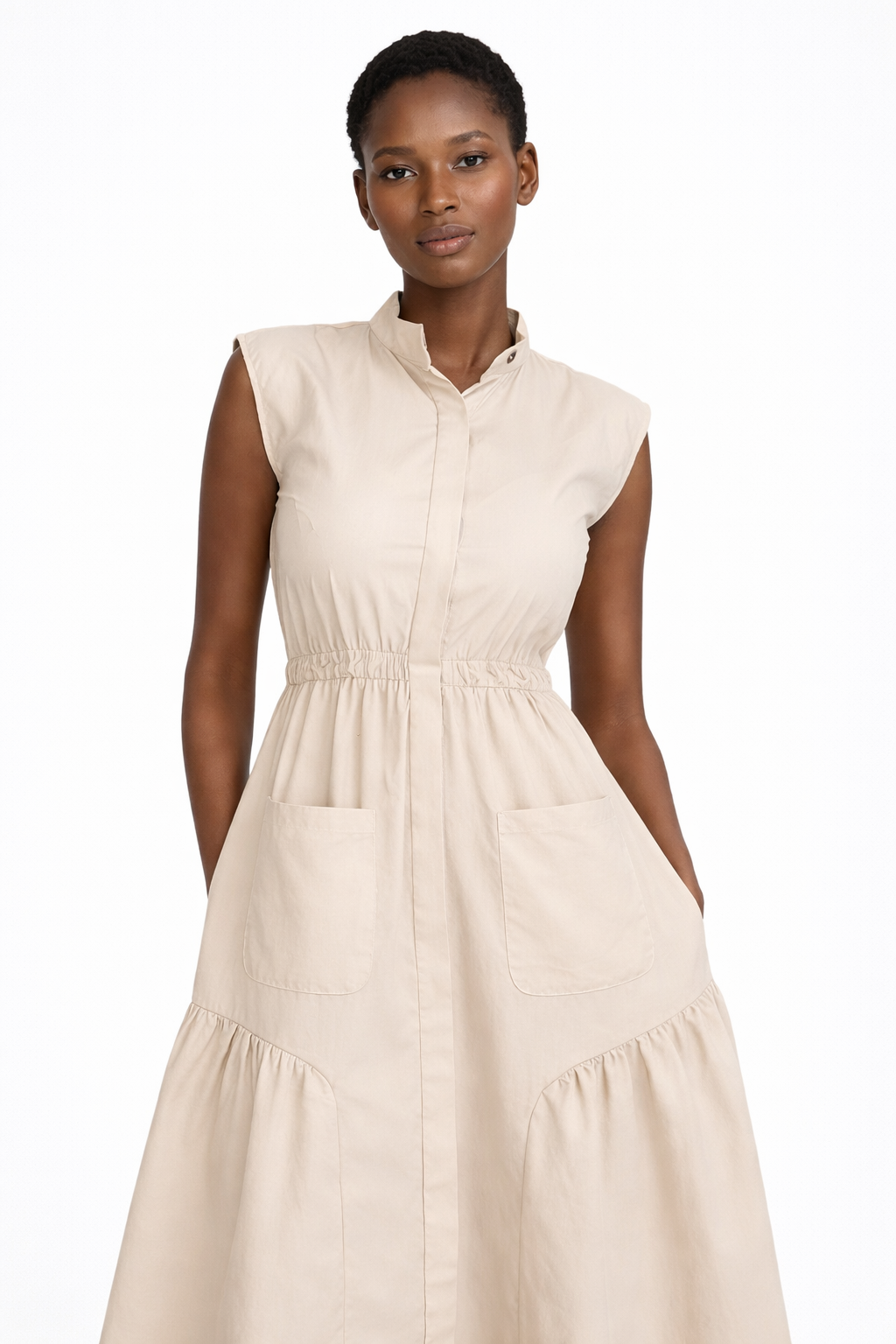 NURU shirt dress