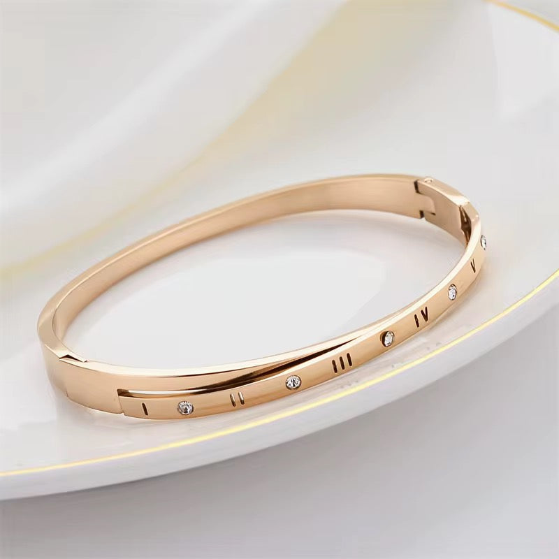 Roman numerals bracelet