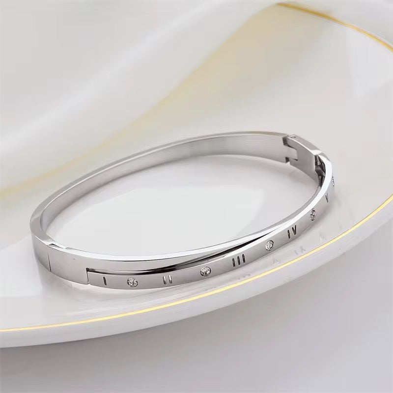 Roman numerals bracelet