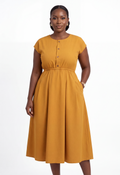 ARYA Mid-button down dress