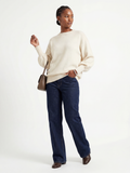 FAHARI sweater in off-white